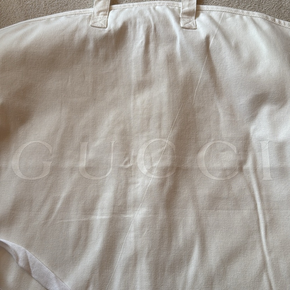 Gucci Canvas Garment Bag and Shopping Bag - Picture 3 of 9